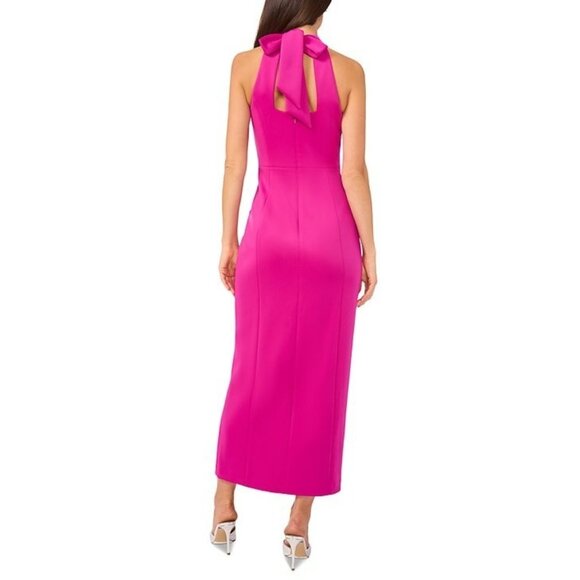 CeCe Women's Halter Maxi Dress Pink Size 2 MSRP $119 - Picture 3 of 3